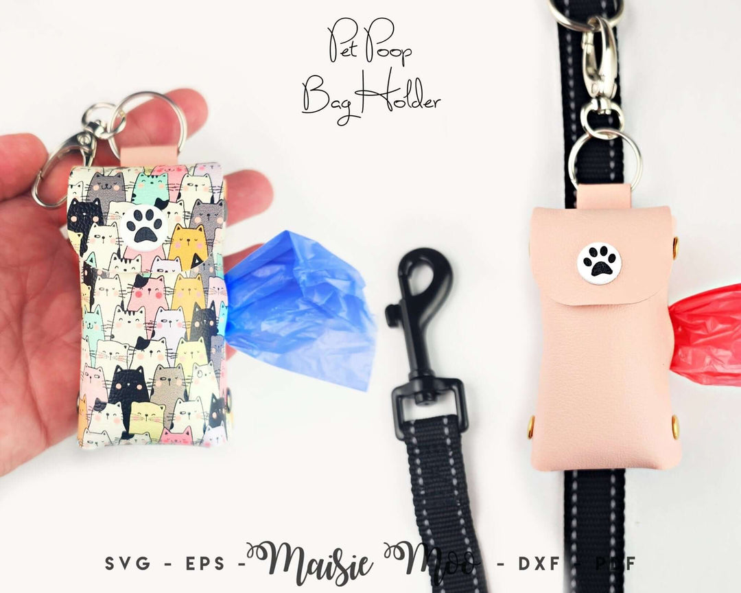 Pet Poop n Treat Bundle Faux Leather Crafts for Cricut and Silhouette by Maisie Moo Design