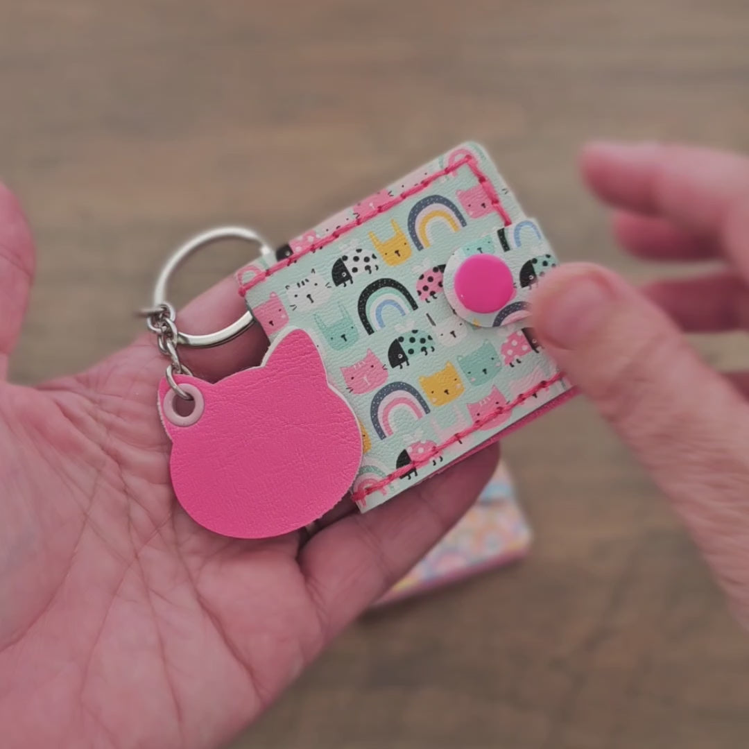 Mini Photo Album Keychain SVG