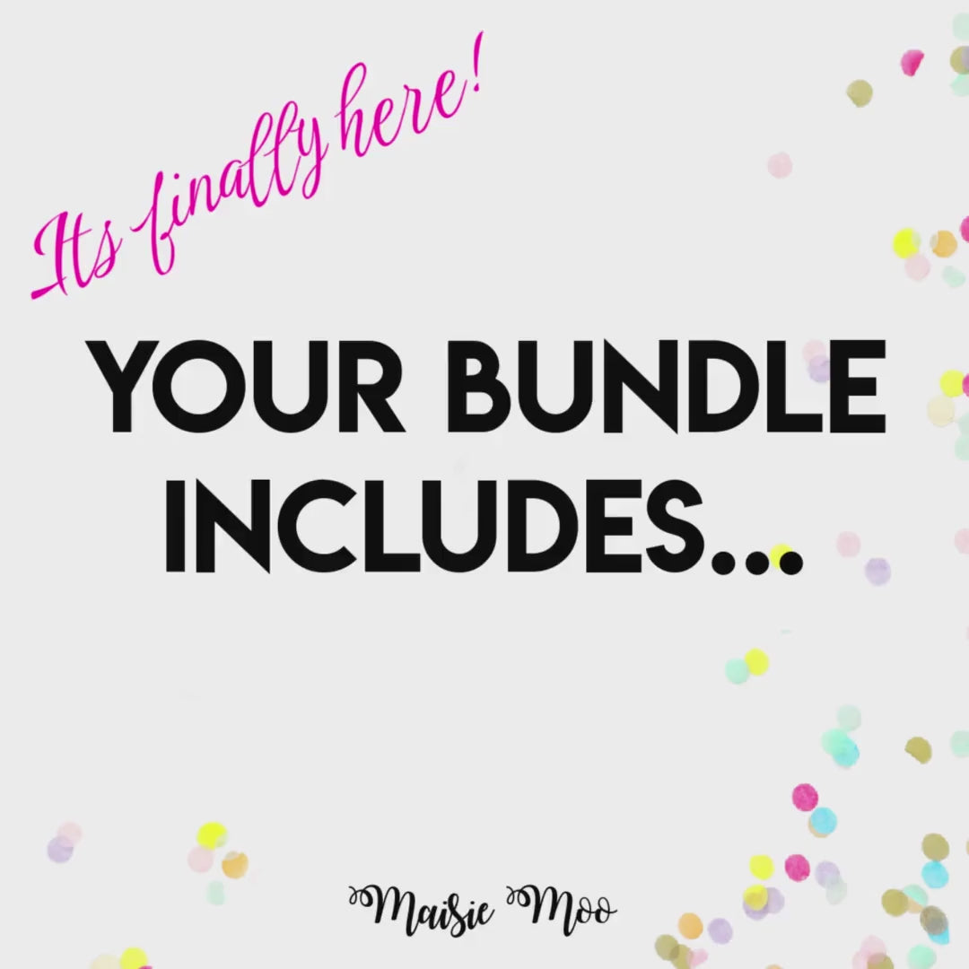 Bestselling Hair Bow Bundle by Maisie Moo Faux Leather Crafts for Cricut & Silhouette by Maisie Moo