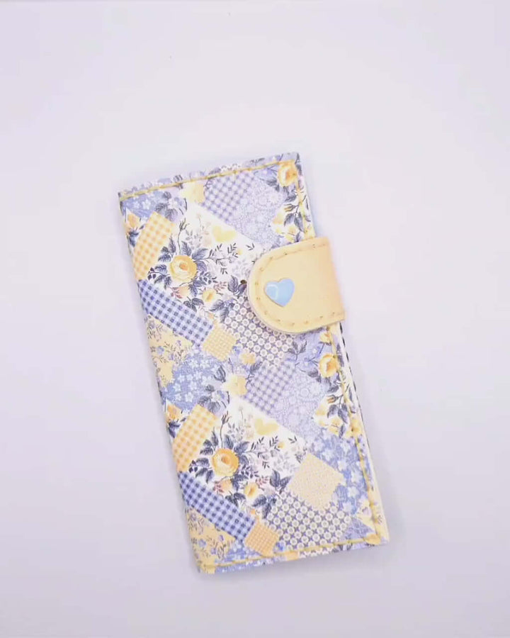 Tea Wallet Pattern, Faux Leather Tea Bag Wallet SVG, Cricut Craft Leather Pattern