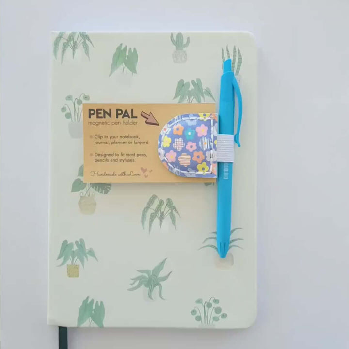 Magnetic Pen Holder - Pen Pal Bookmark Faux Leather Crafts for Cricut & Silhouette by Maisie Moo