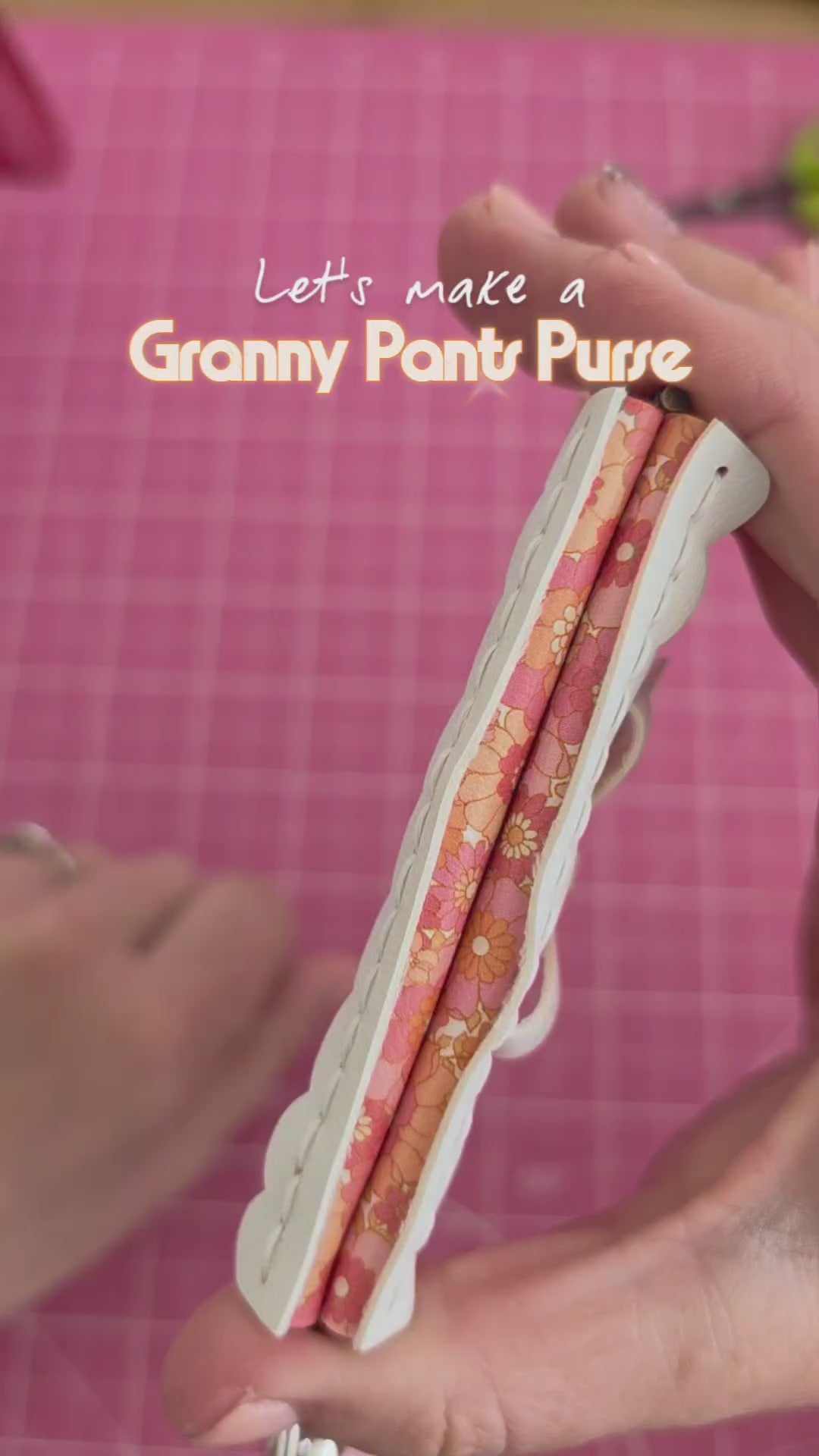 Granny Pants Flex Frame Purse SVG & PDF Pattern