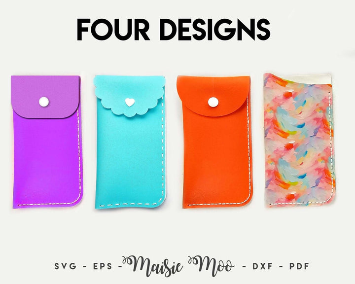 Snug Specs - Glasses sleeve Faux Leather Crafts for Cricut and Silhouette by Maisie Moo Design