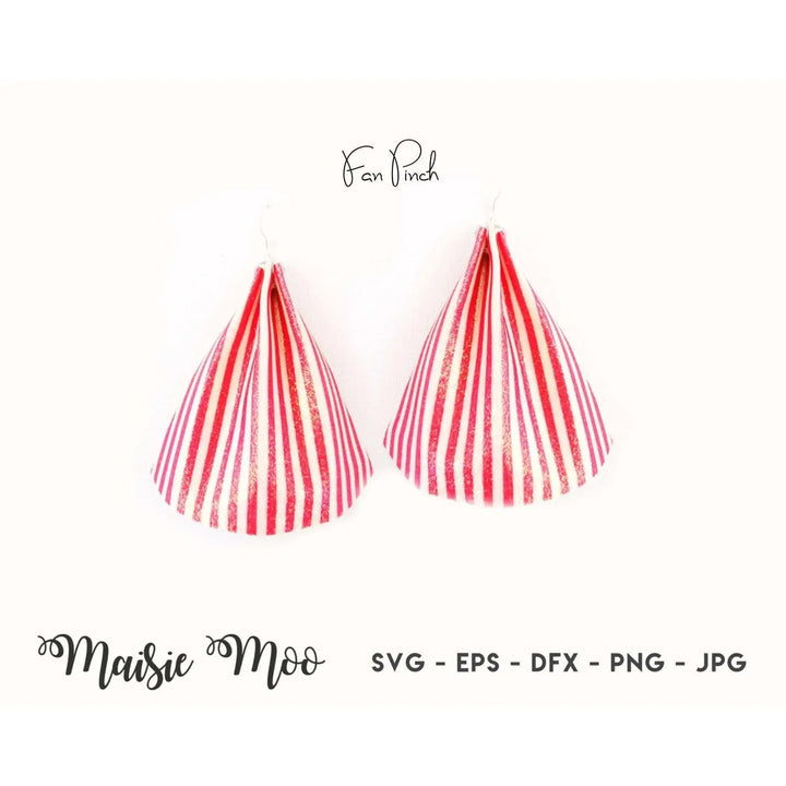 3D Pinch Earrings 3D Pinch Earring SVG Template Faux Leather Cricut EarringSVG Faux Leather Cricut Earring