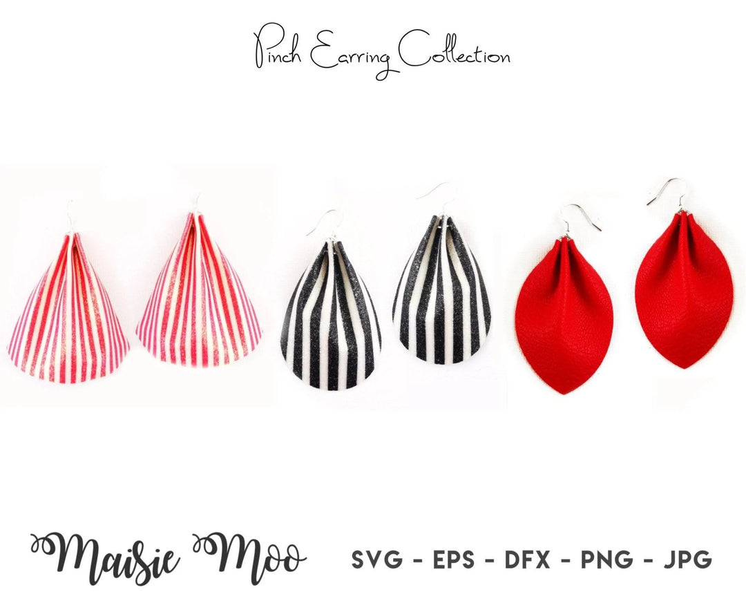 3D Pinch Earring Collection - Maisie Moo