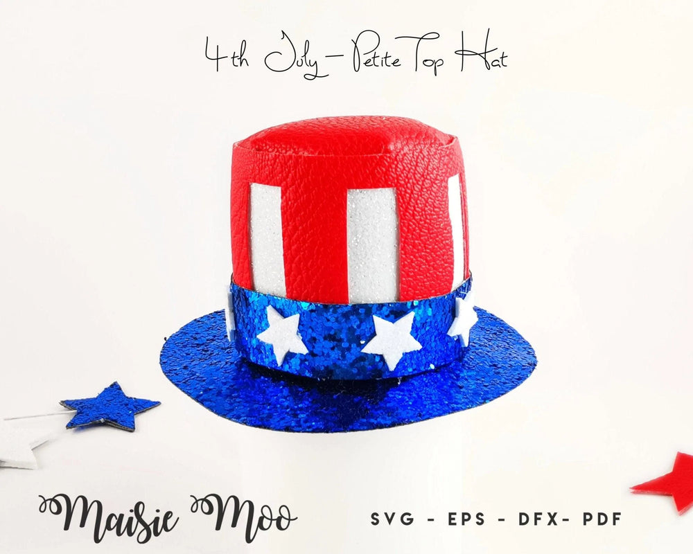 4th July Petite Top Hat - Maisie Moo