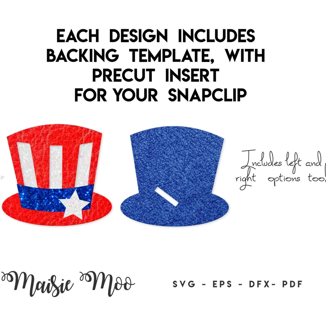4th of July Snap Clip Collection - Maisie Moo
