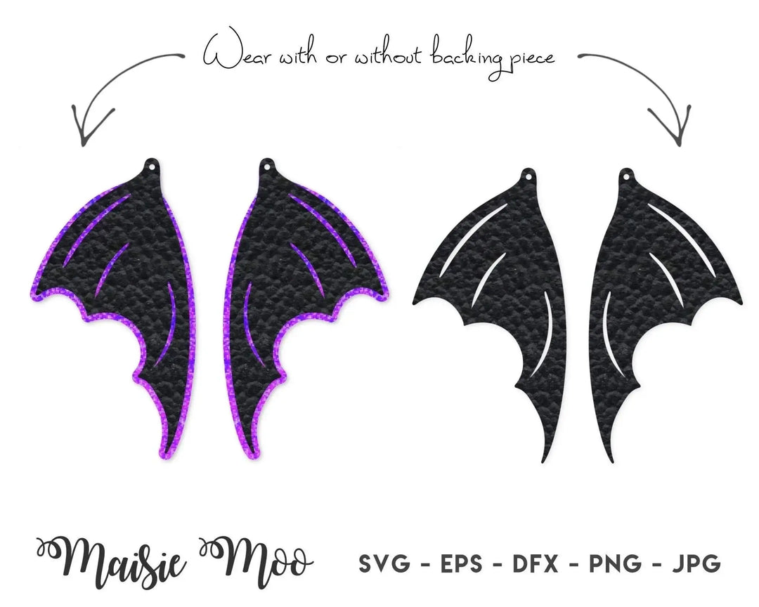 Bat Wing Earring Collection - Maisie Moo