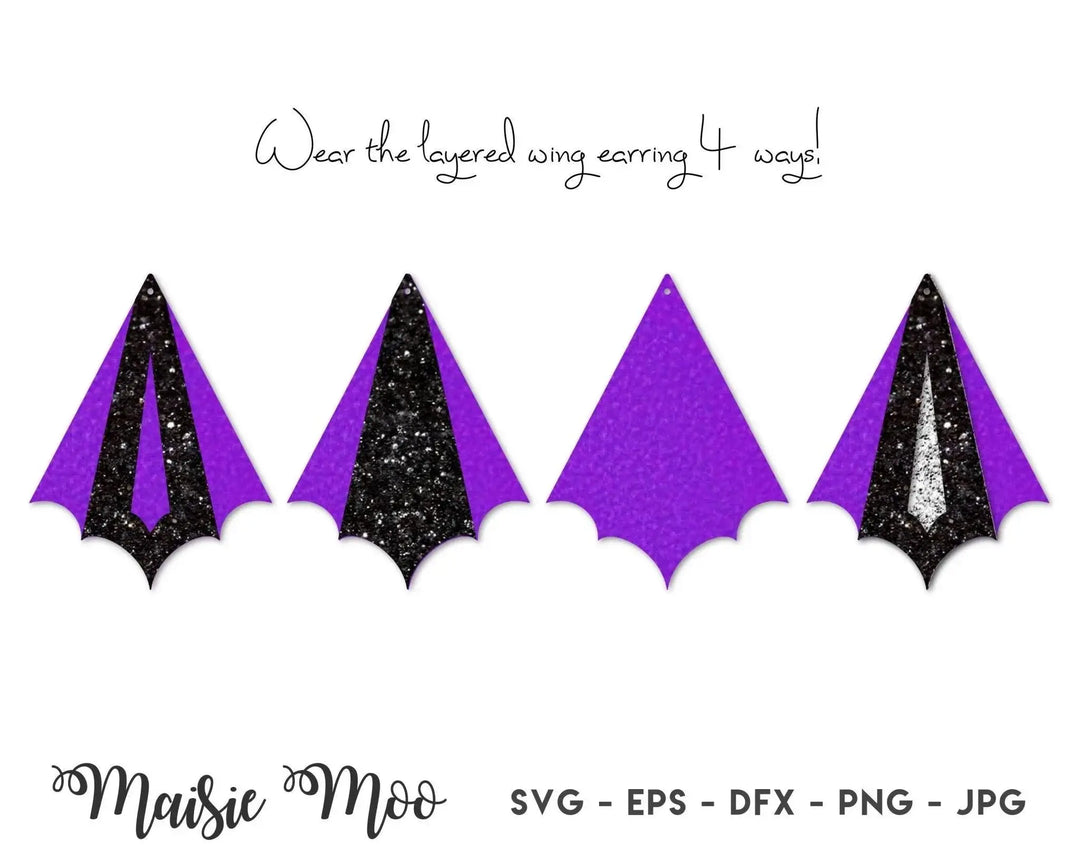 Bat Wing Earring Collection - Maisie Moo