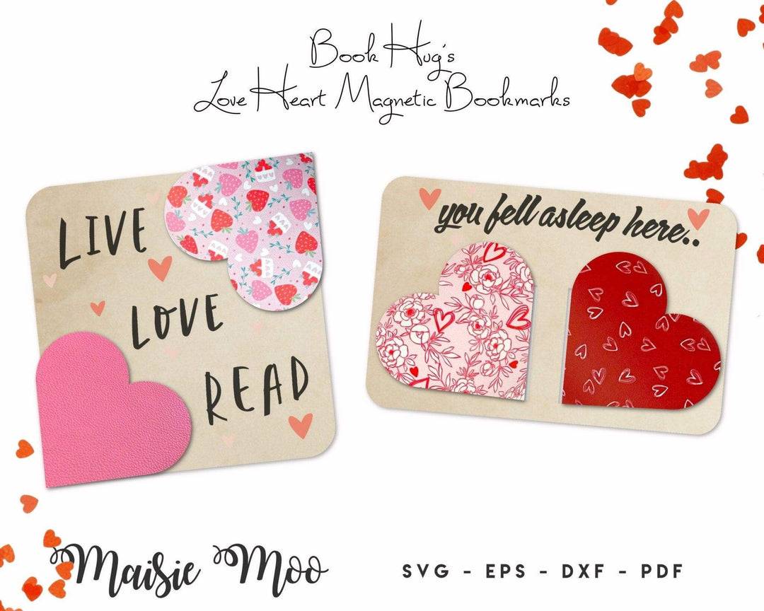 Book Hugs Magnetic Bookmark - Maisie Moo