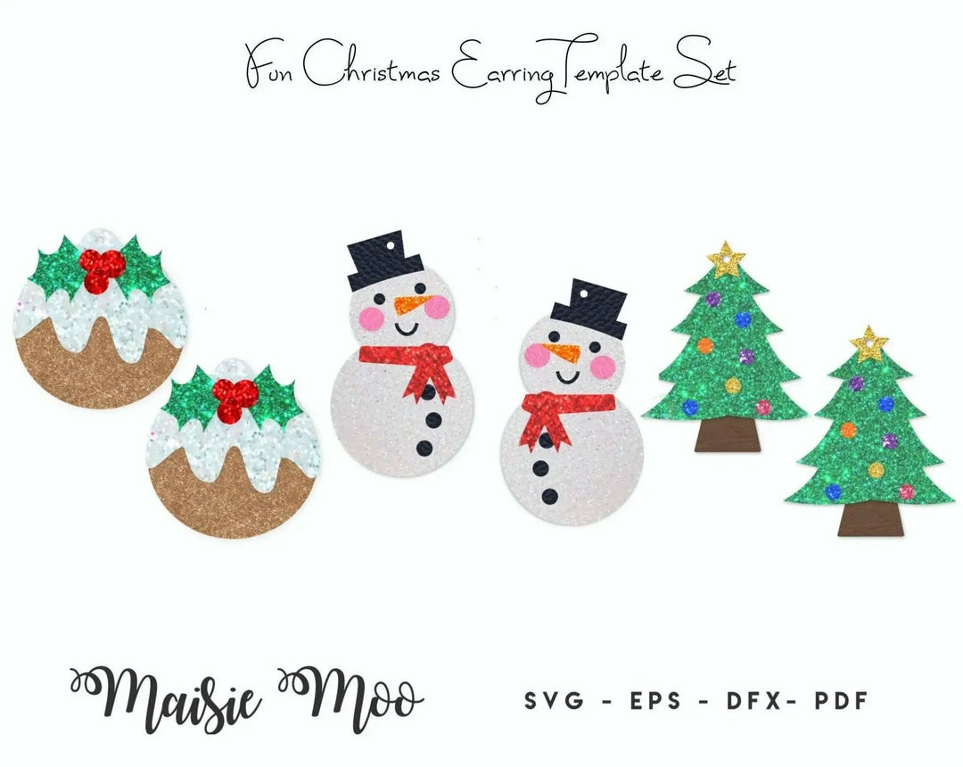 Christmas Earrings Collection - Maisie Moo