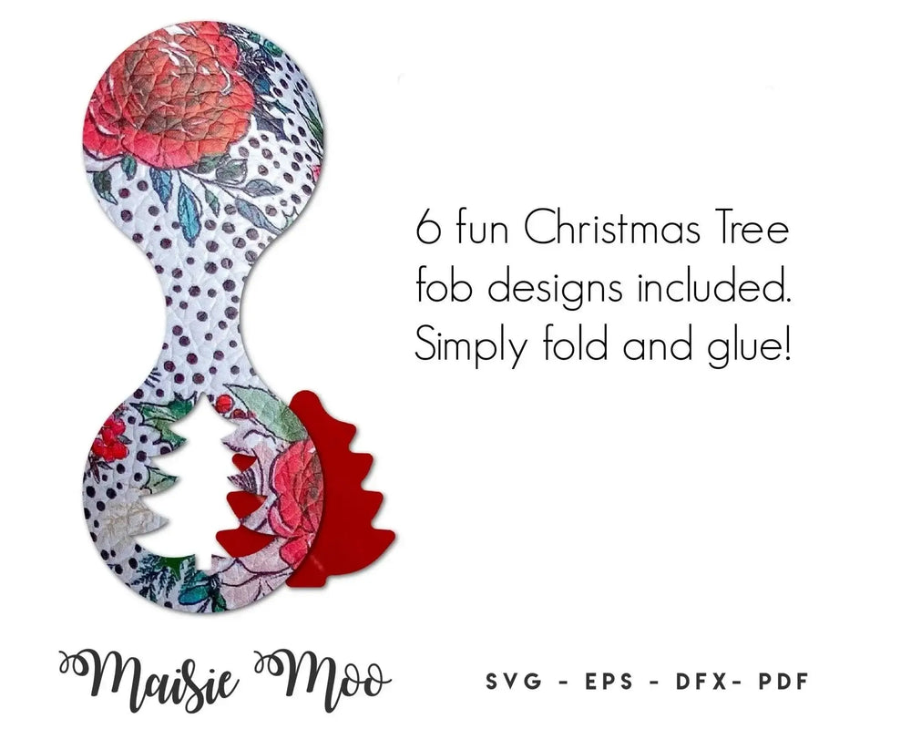 Christmas Tree Key Fob Collection - Maisie Moo