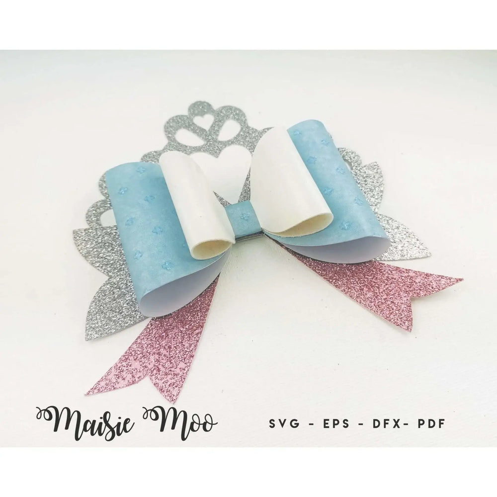 Cinderella Princess Bow - Maisie Moo