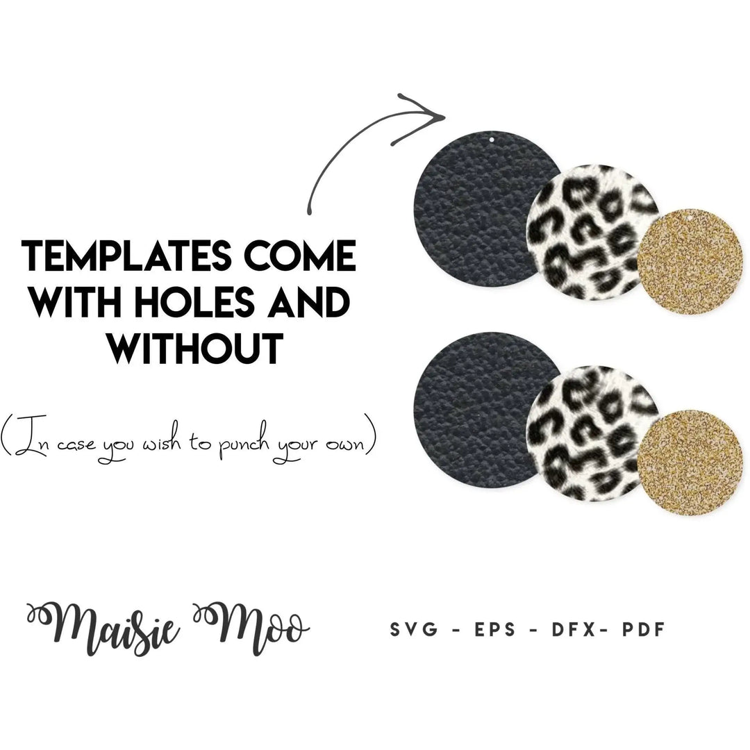 Circle Earring Collection - Maisie Moo