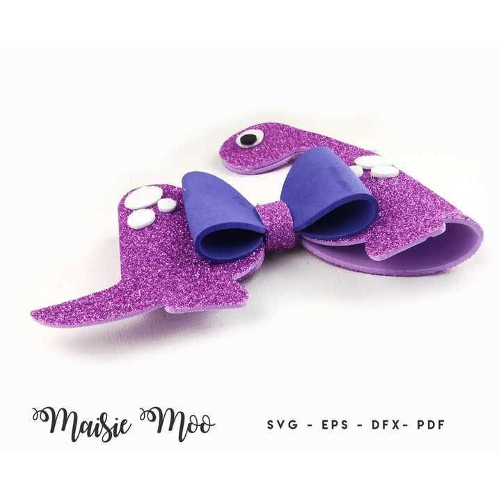 Dina the Dinosaur Bow - Maisie Moo