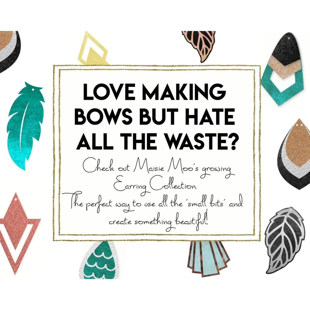 Pinch Bow Template SVG | Hair Bow Template | Cricut Bow SVG | Eliza Bow - Maisie Moo