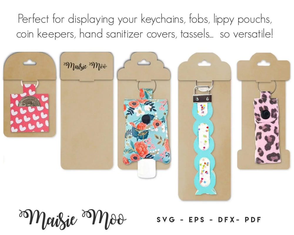 Keychain Display Card Collection - Maisie Moo