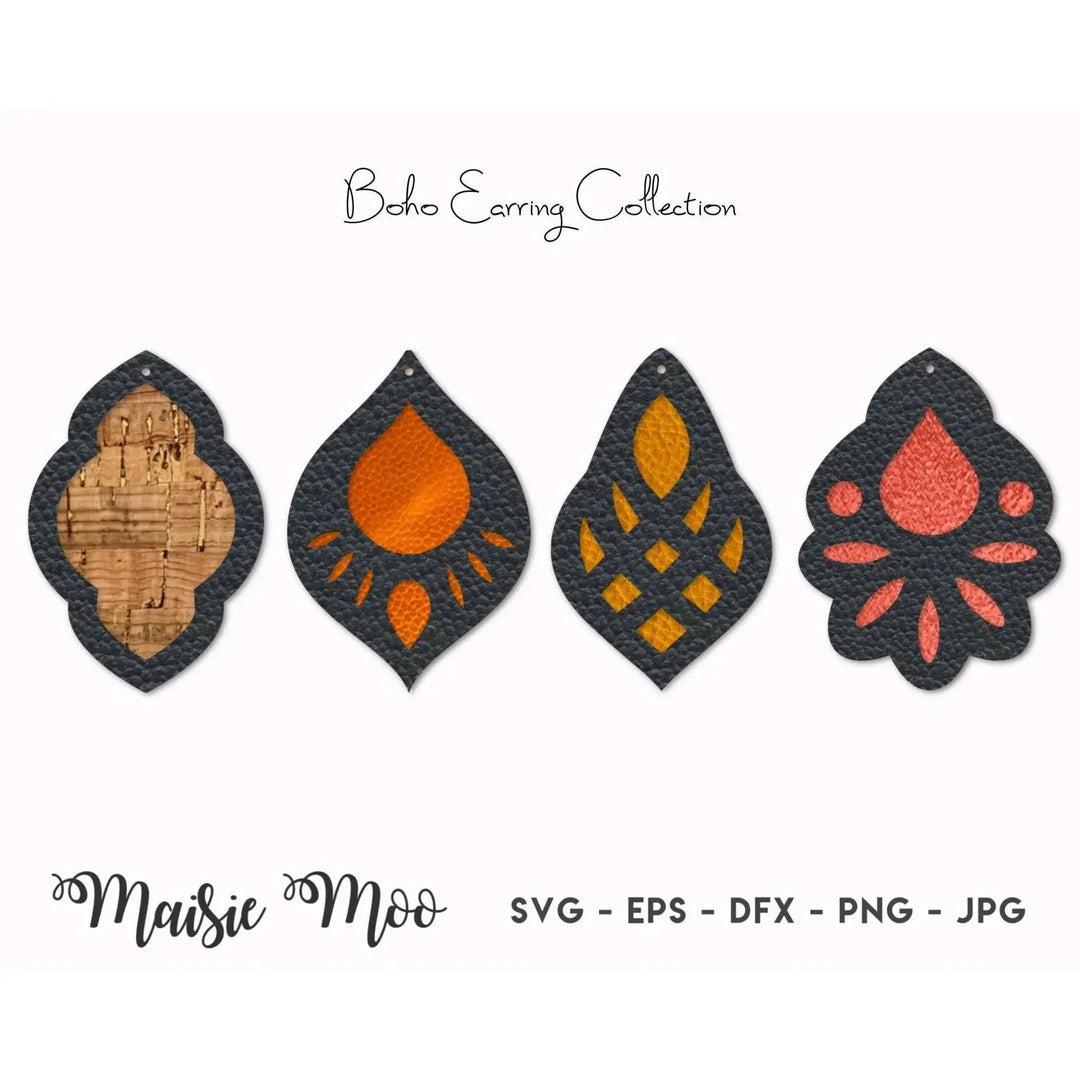 Layered Boho Drop Earring Collection - Maisie Moo