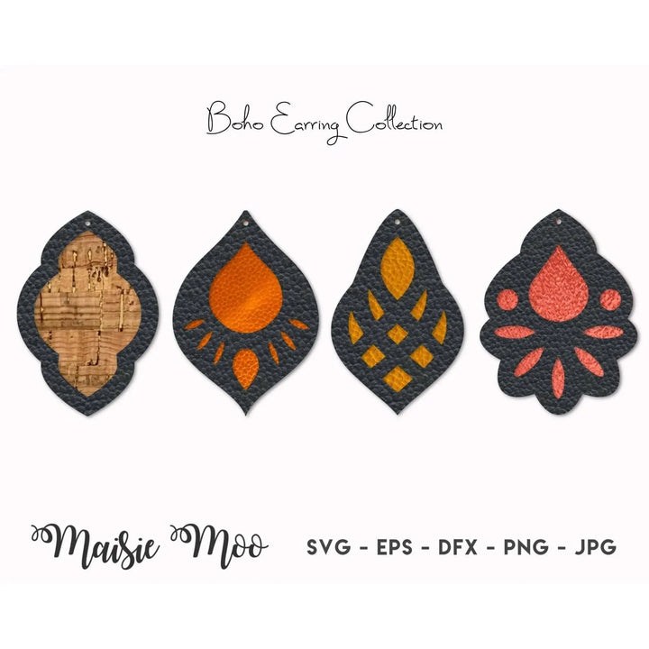 Layered Boho Drop Earring Collection - Maisie Moo
