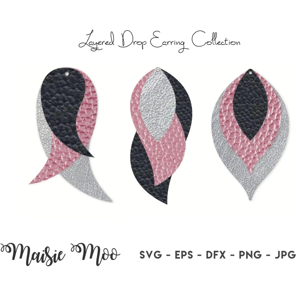 Layered Drop Earring Collection - Maisie Moo