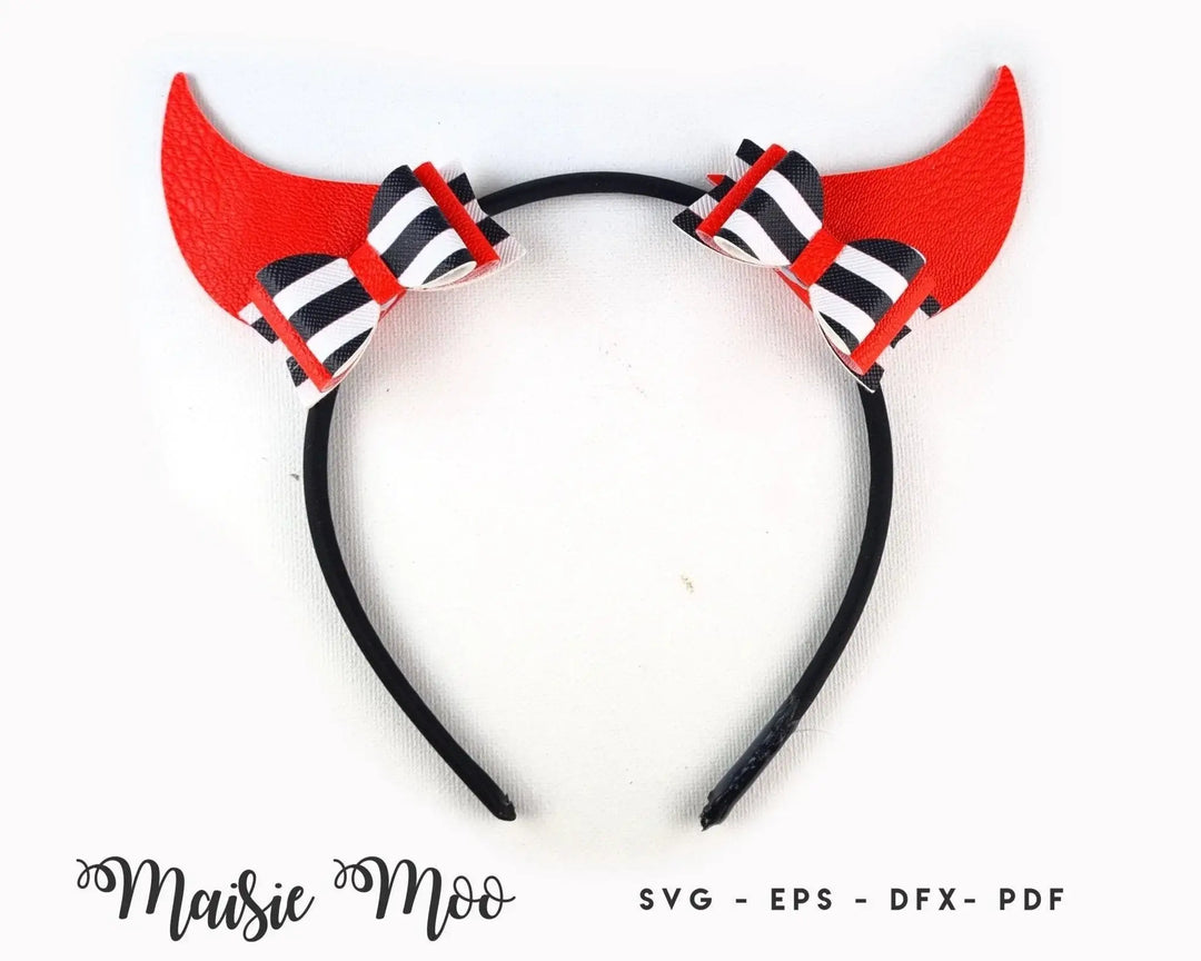 Little Devil Horns Hair Clip & Headband - Maisie Moo