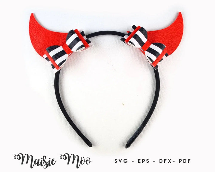 Little Devil Horns Hair Clip & Headband - Maisie Moo