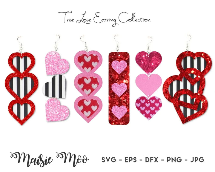 Love Hearts Earring Collection - Maisie Moo