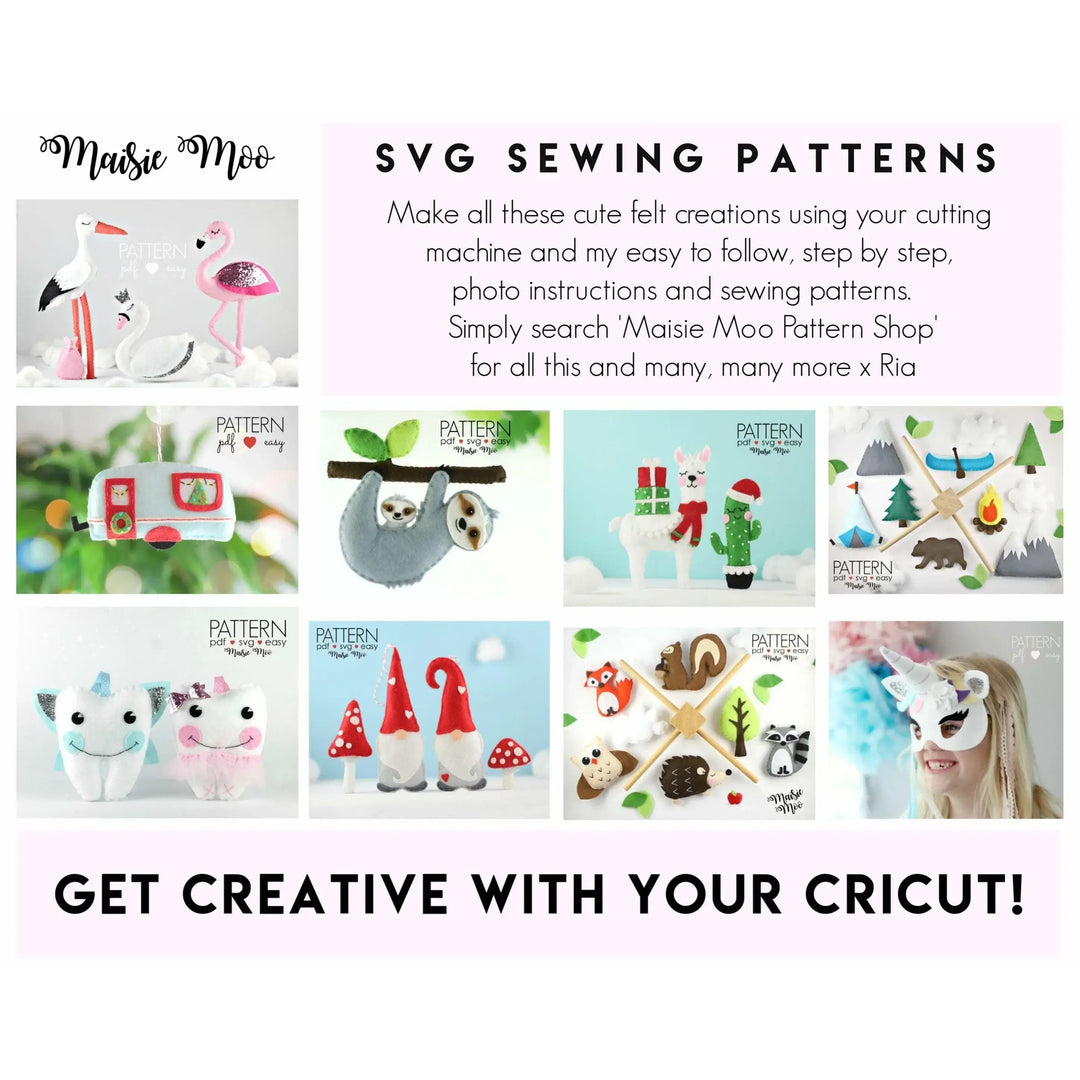 Mermaid Snap Clip SVG | Snapclip Template - Maisie Moo
