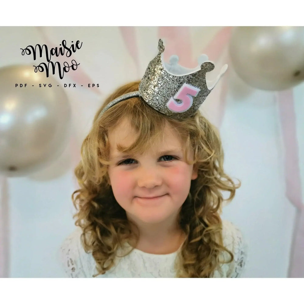 Prince Crown - 3D Mini Birthday Crown - Maisie Moo