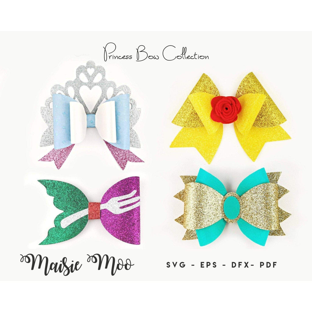 Princess Belle Bow - Maisie Moo