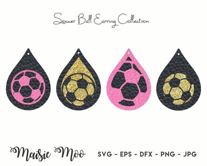 Soccer Earring Collection - Maisie Moo