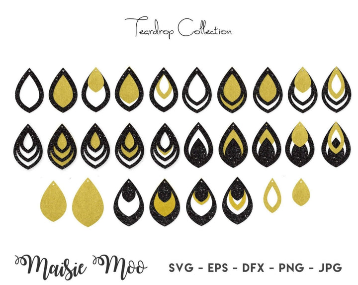 Teardrop Earring Collection - Maisie Moo