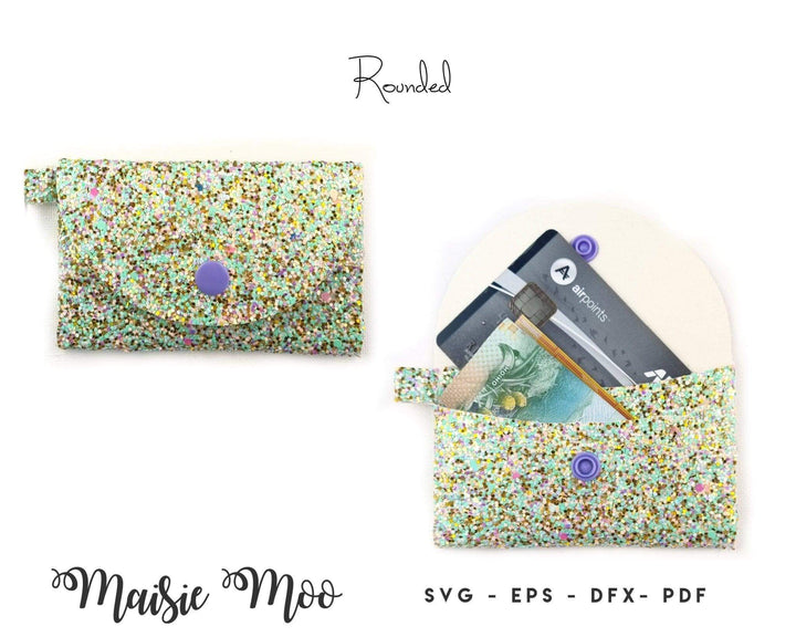 Three Pocket Purse Keychain - Maisie Moo