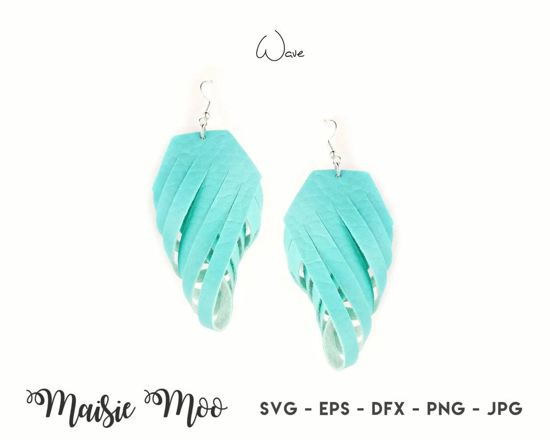 Twisted Tassel 3D Earring Collection - Maisie Moo