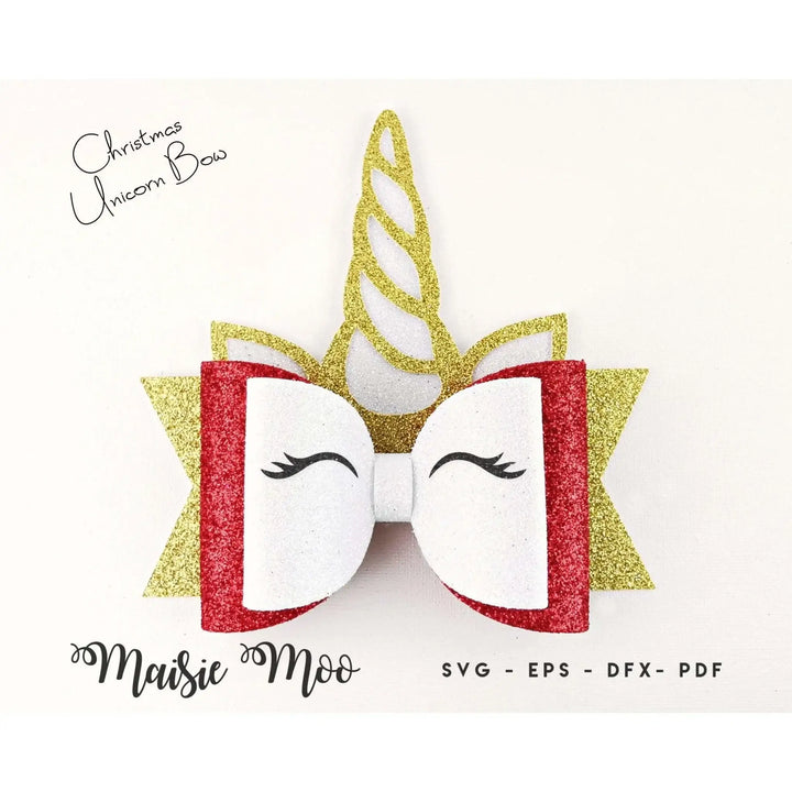 Unicorn Bow - Maisie Moo