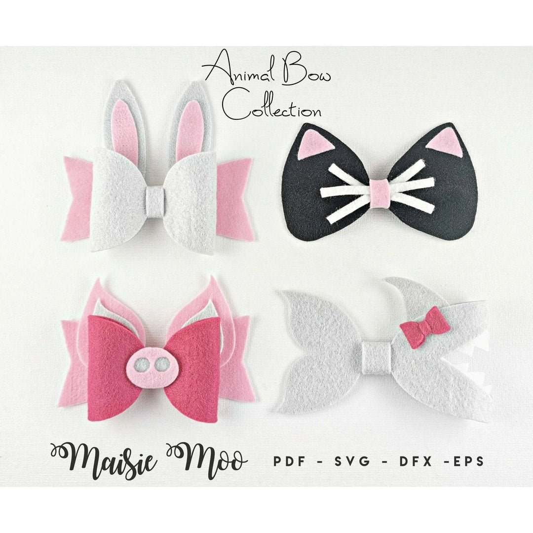 Animal Bow Collection - Maisie Moo