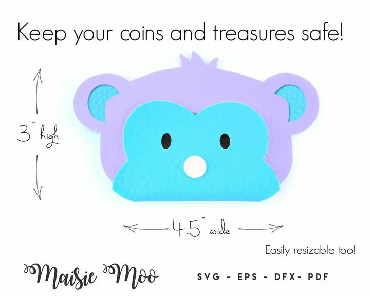 Animal Coin Purse Collection - Maisie Moo