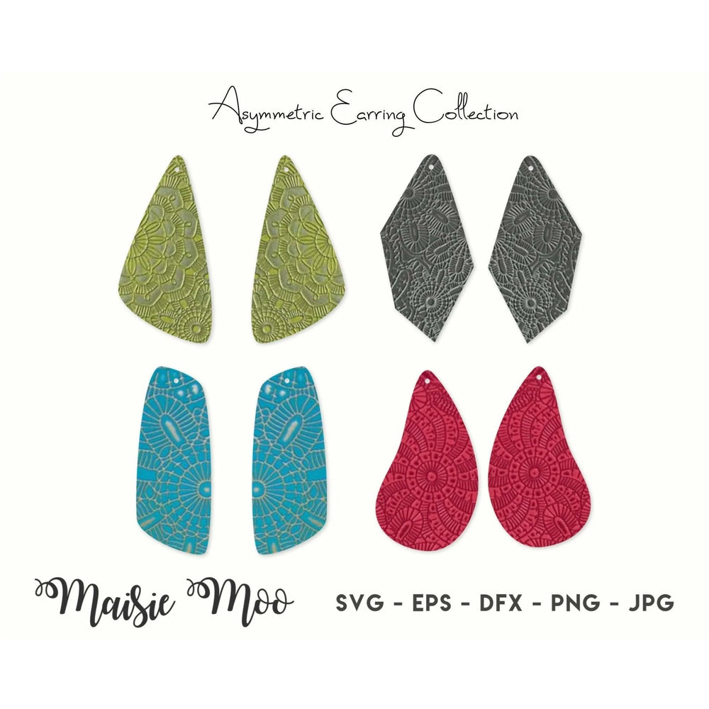 Asymmetric Earring Collection - Maisie Moo