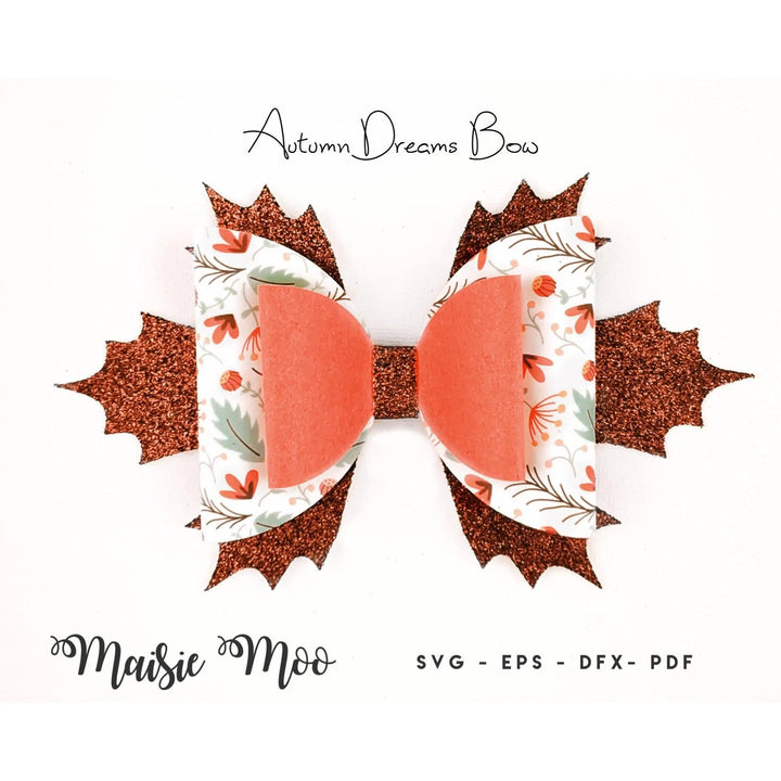 Autumn Dreams Bow - Maisie Moo