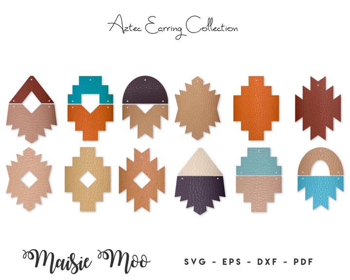 Aztec Earring Collection - Maisie Moo