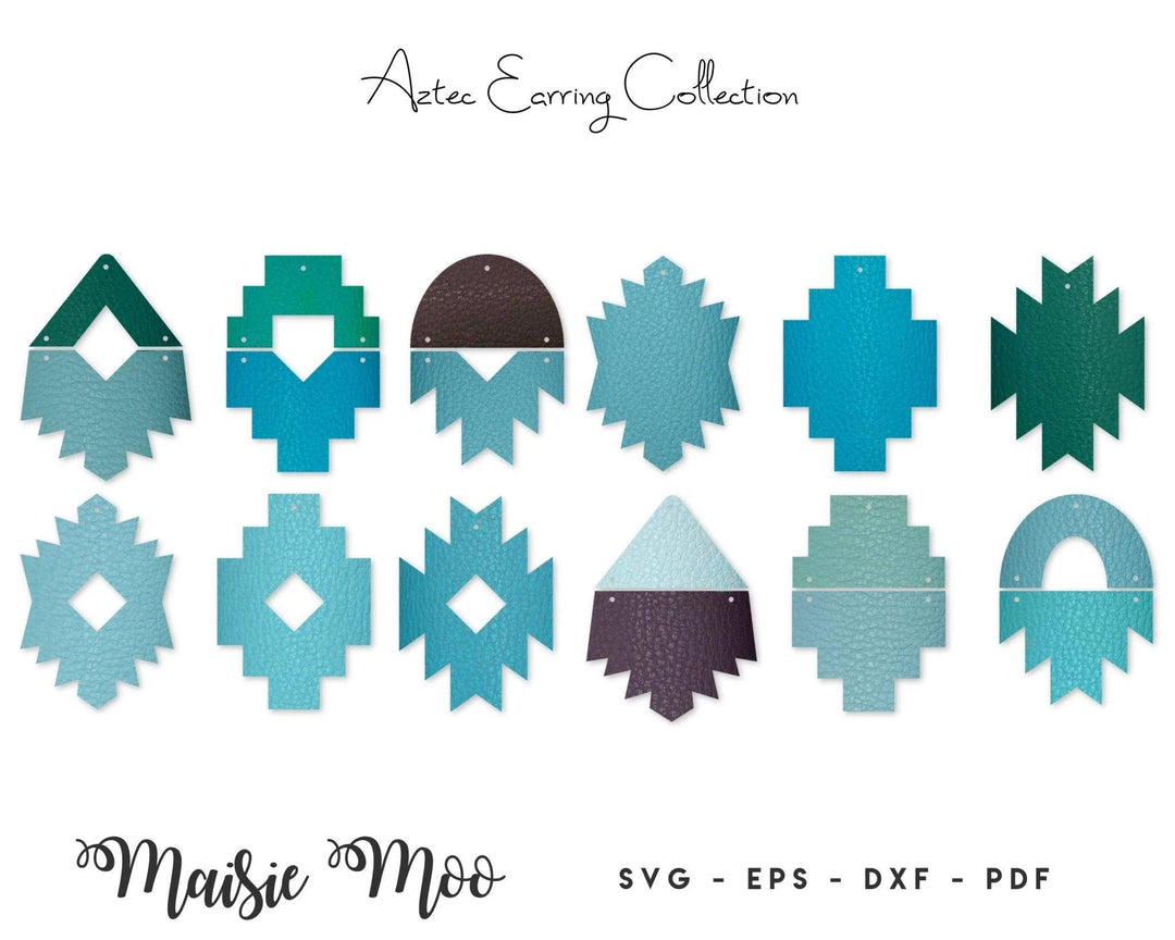 Aztec Earring Collection - Maisie Moo