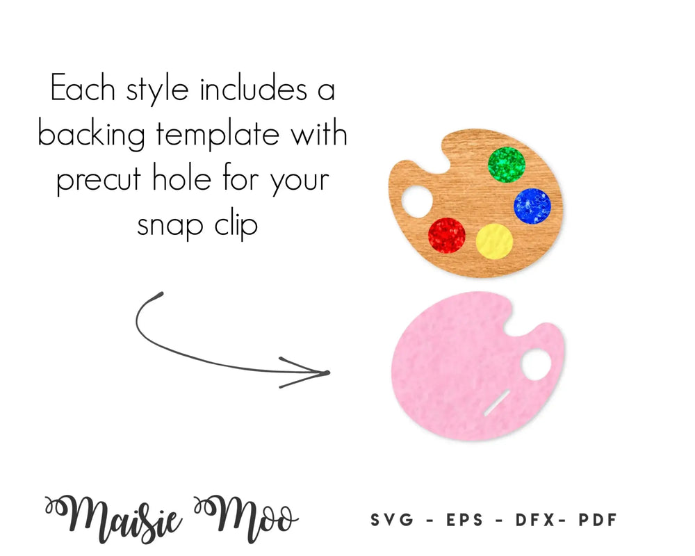 Back to School Snapclip - Maisie Moo