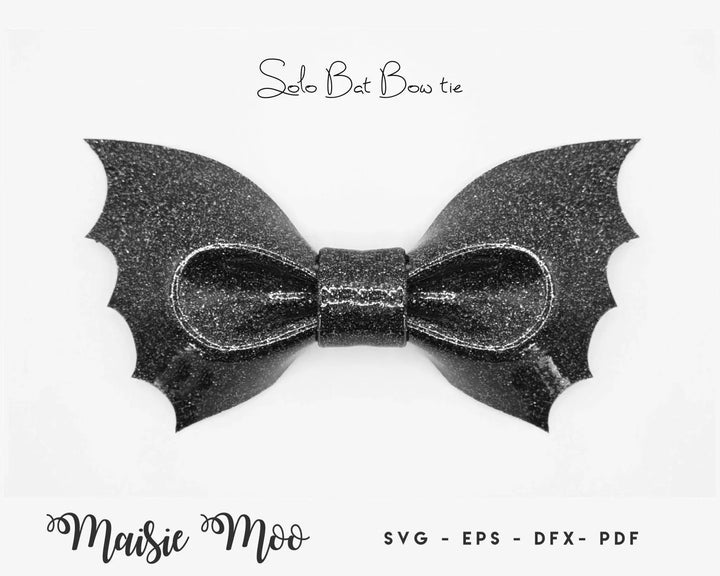 Bat Bow Tie Duo - Maisie Moo