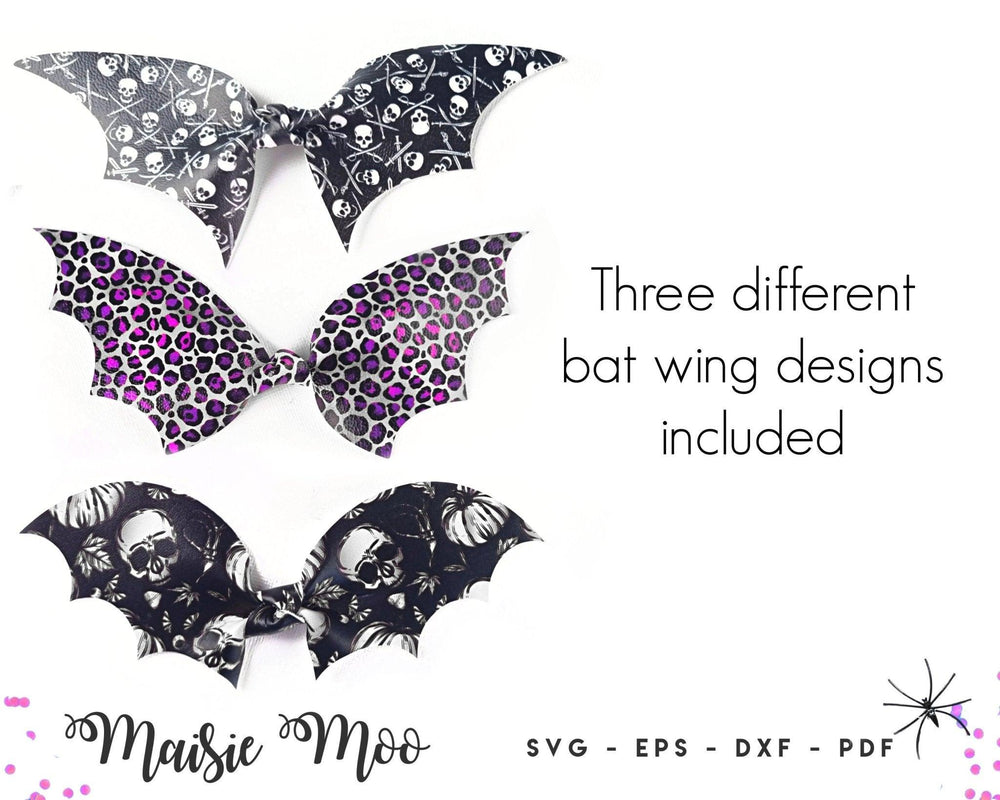 Bat Wing Knot Bow - Maisie Moo