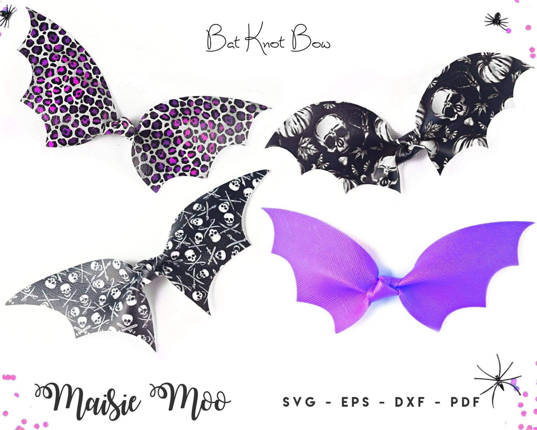 Bat Wing Knot Bow - Maisie Moo