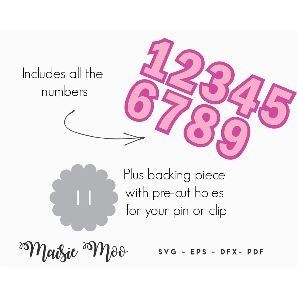 Birthday Badge - Maisie Moo