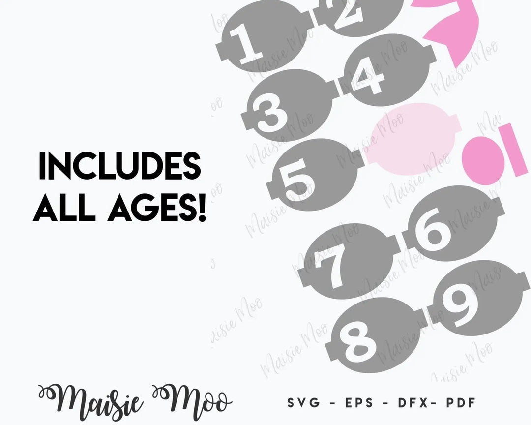 Birthday Collection | Crown, Bows, Badge, Wand - Maisie Moo