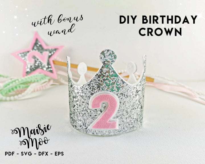 Birthday Collection | Crown, Bows, Badge, Wand - Maisie Moo