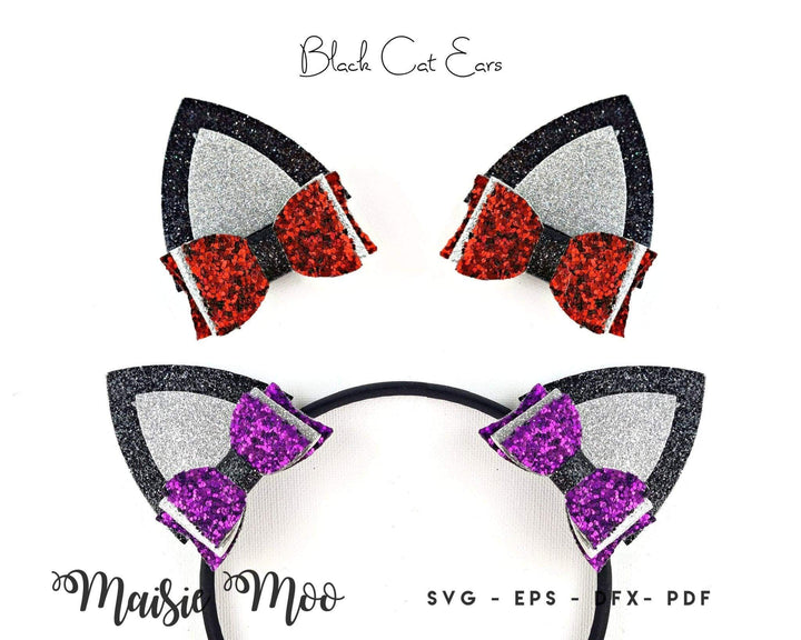 Cat Ears Headband & Hair Clip - Maisie Moo