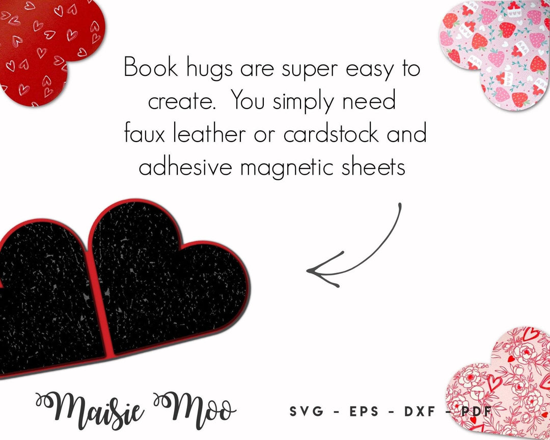 Book Hugs Magnetic Bookmark - Maisie Moo